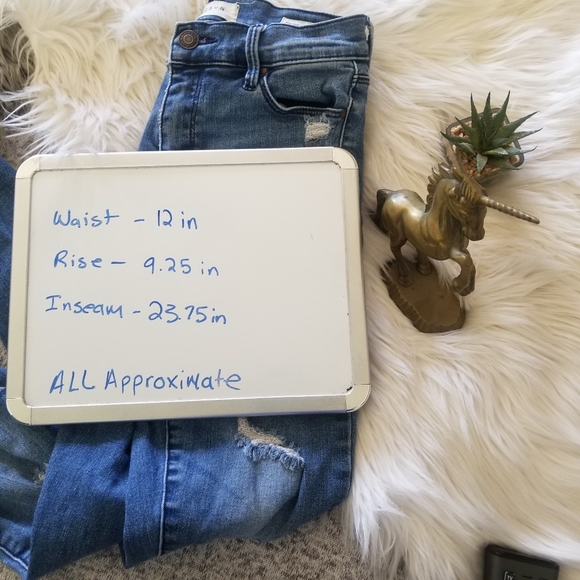 PACSUN High Rise Ankle Jegging Distressed - Picture 6 of 10